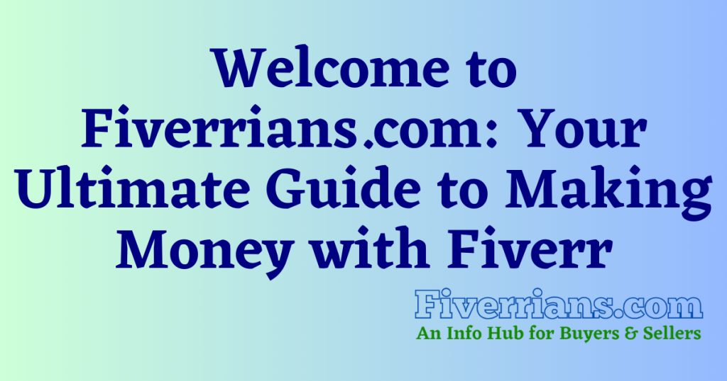 welcome to Fiverrians.com